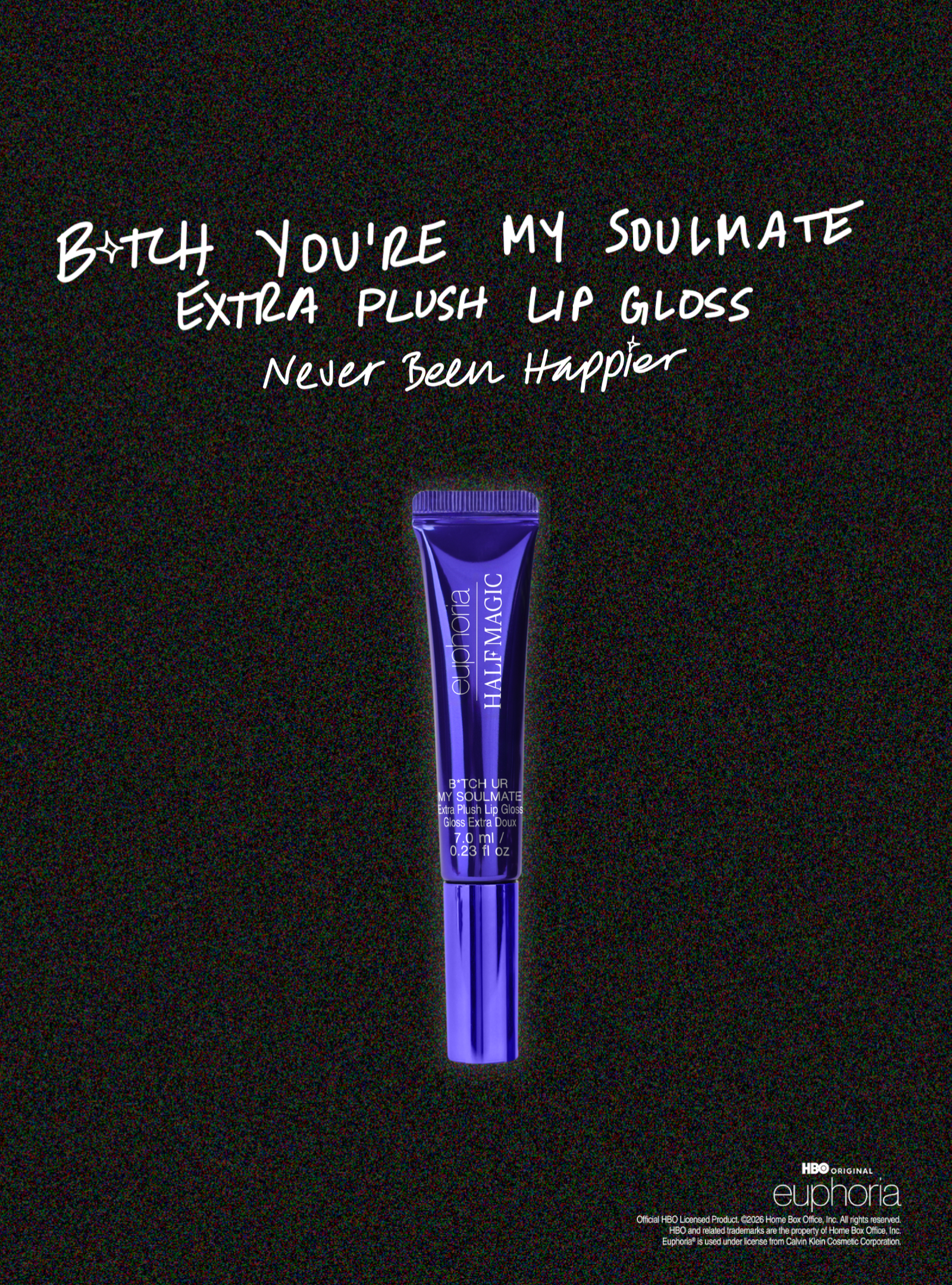 EUPHORIA X HALF MAGIC B*TCH UR MY SOULMATE EXTRA PLUSH LIP GLOSS
