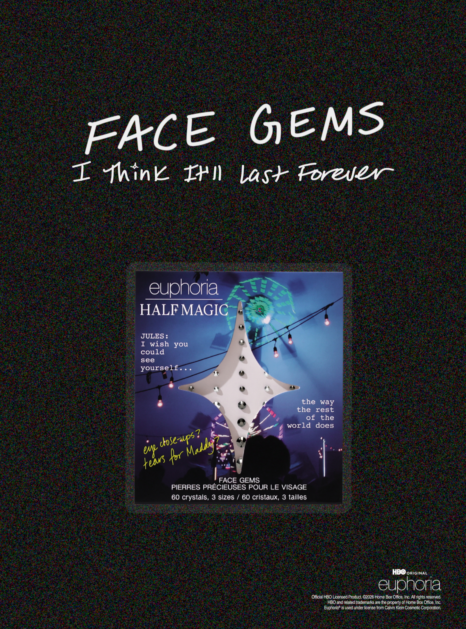 EUPHORIA X HALF MAGIC FACE GEMS