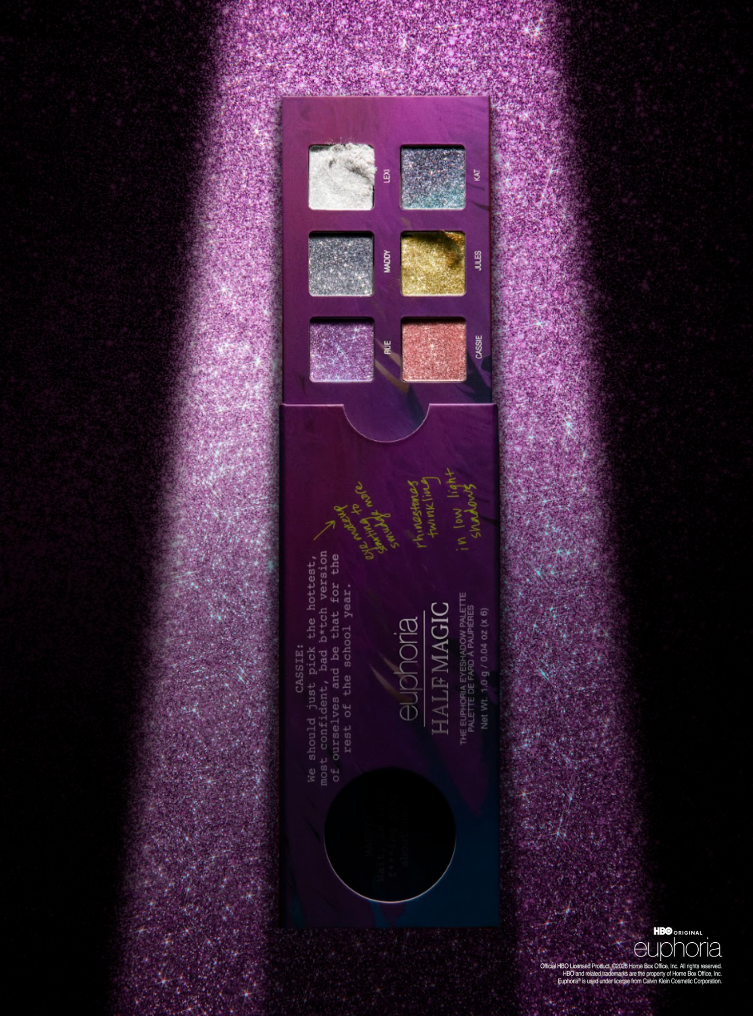 EUPHORIA X HALF MAGIC EYESHADOW PALETTE