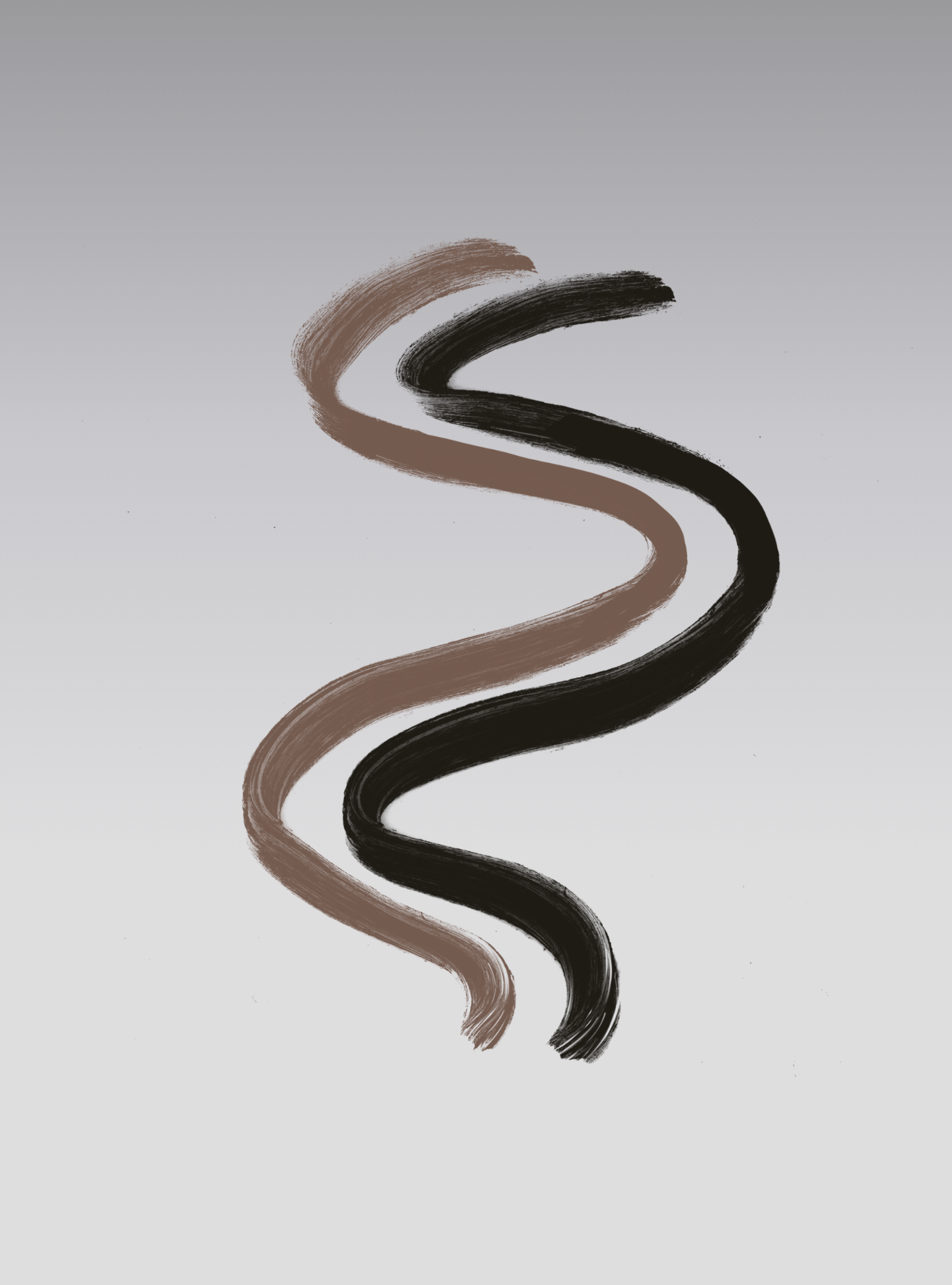 taupe-and-black