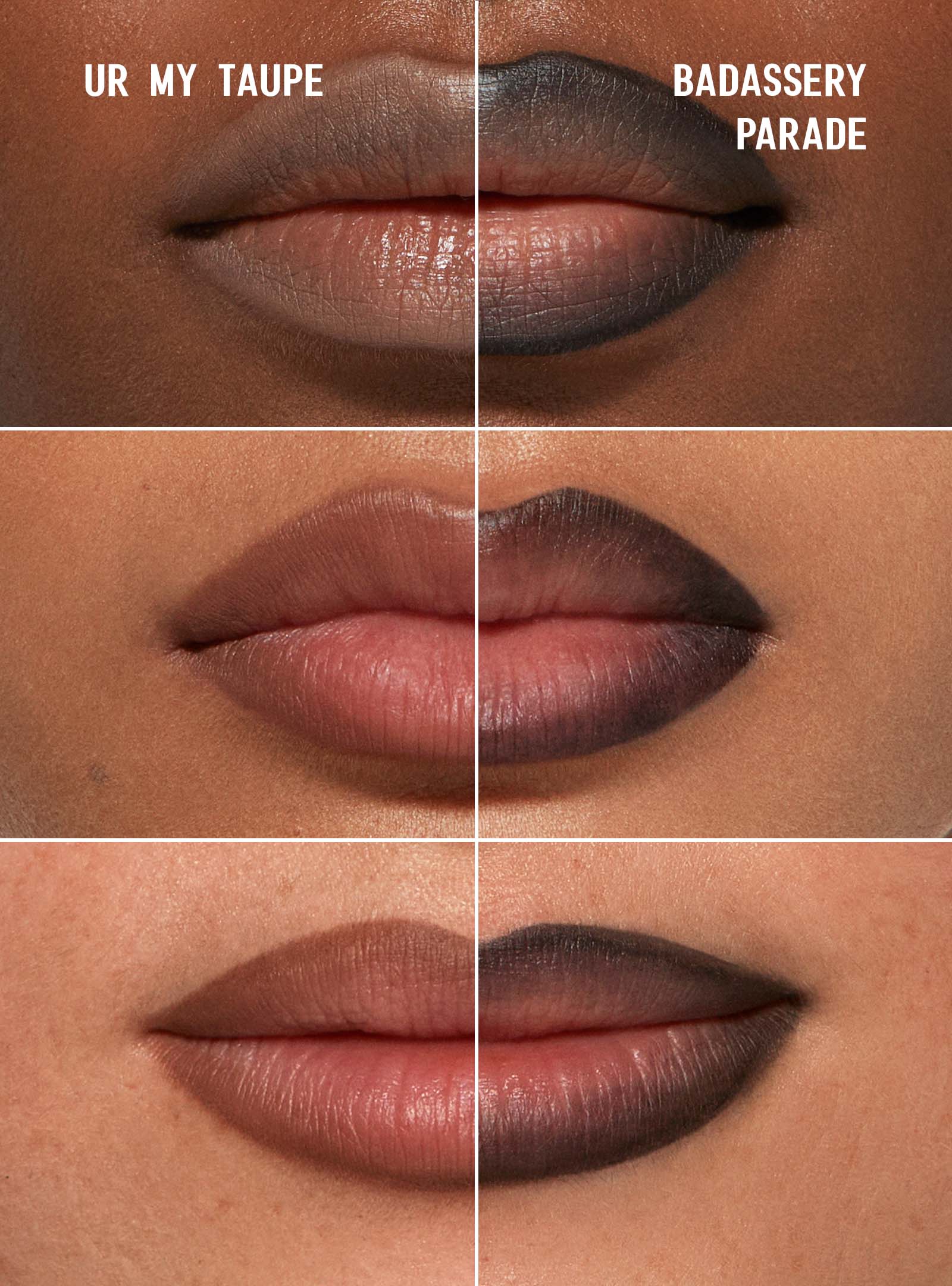 Ur My Taupe/Badassery Parade (Taupe and Black)