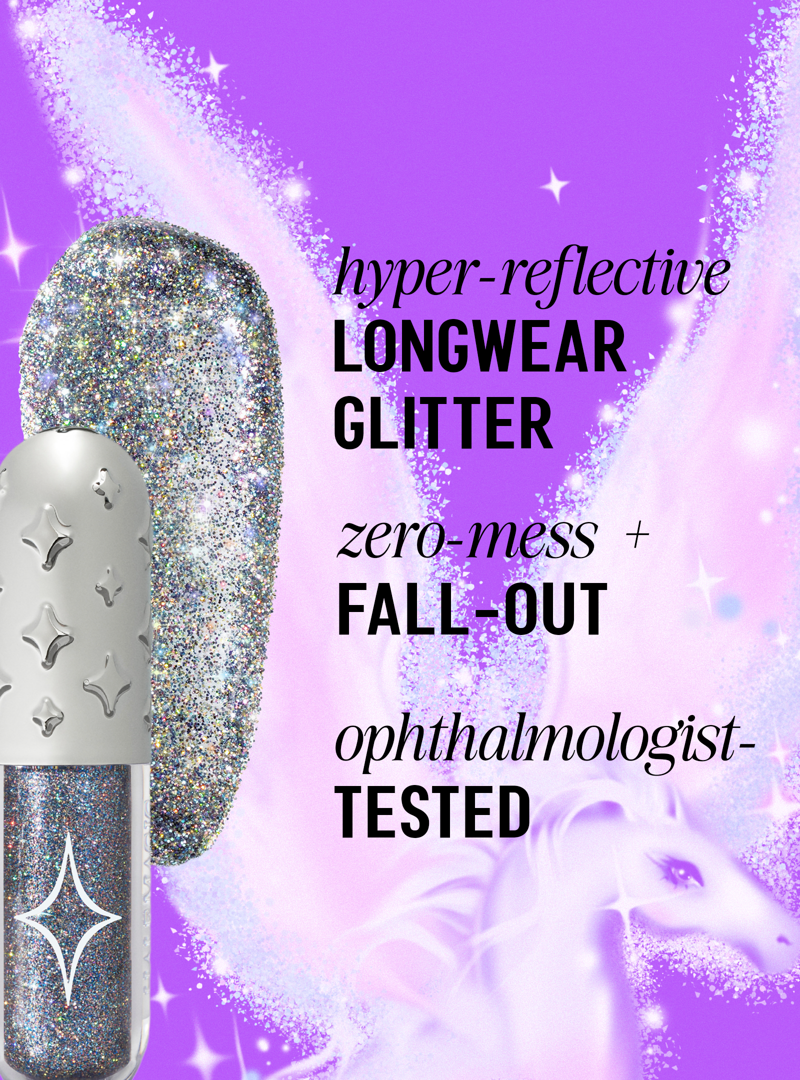 Pretty Puddle (Gunmetal Holographic)