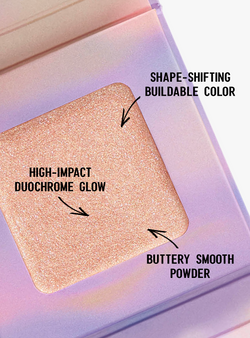 Enter the Glow (Champagne with Lilac Pearls)