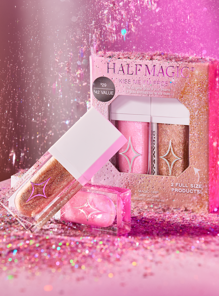 Magic Makeup MAGIC DRIP GLITTER LIPGLOSS – Half Magic