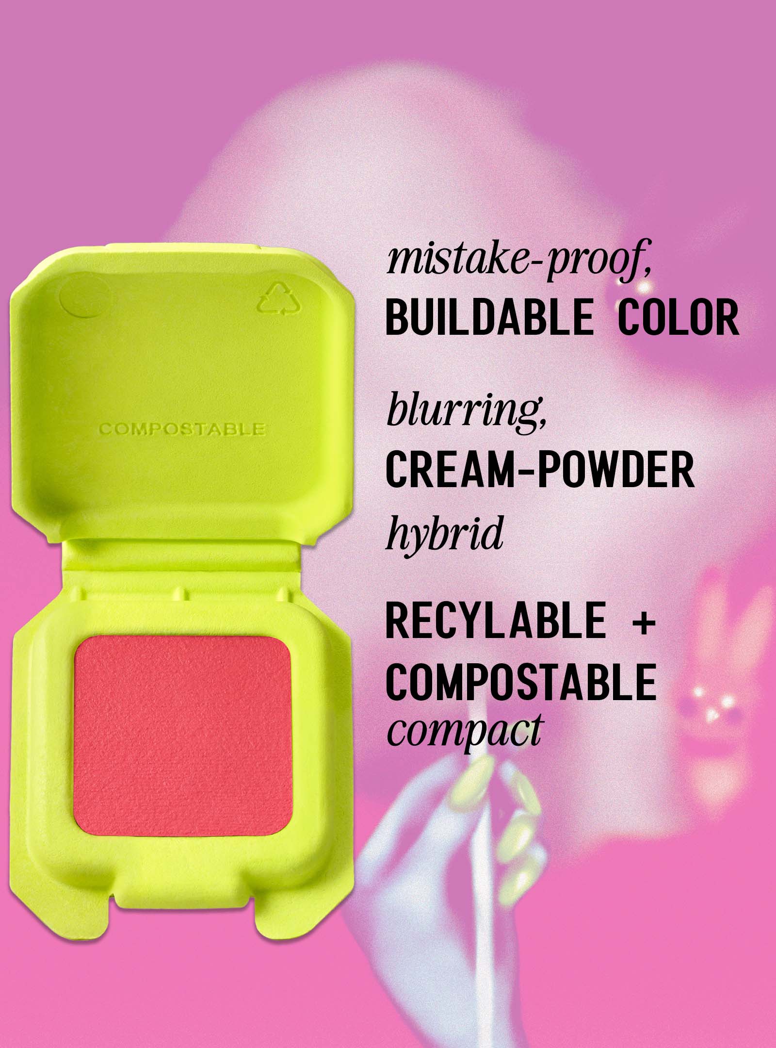 CHEEK FLUFF— Soft Blur Blush – Half Magic
