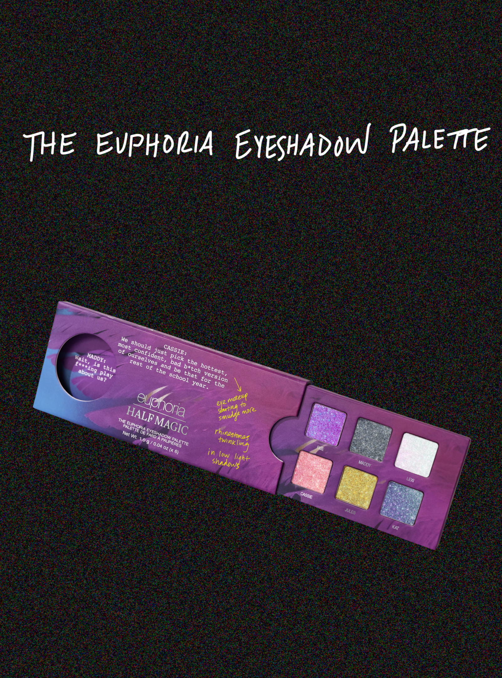 EUPHORIA X HALF MAGIC EYESHADOW PALETTE