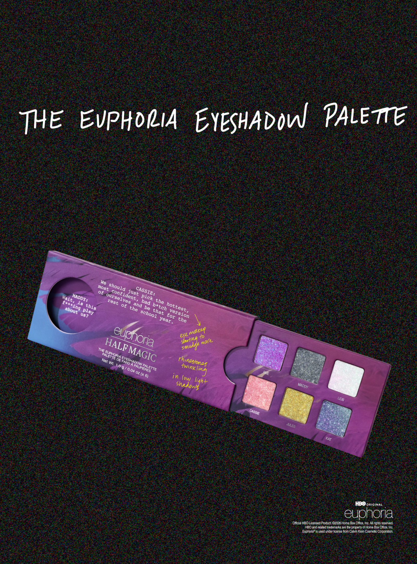 EUPHORIA X HALF MAGIC EYESHADOW PALETTE
