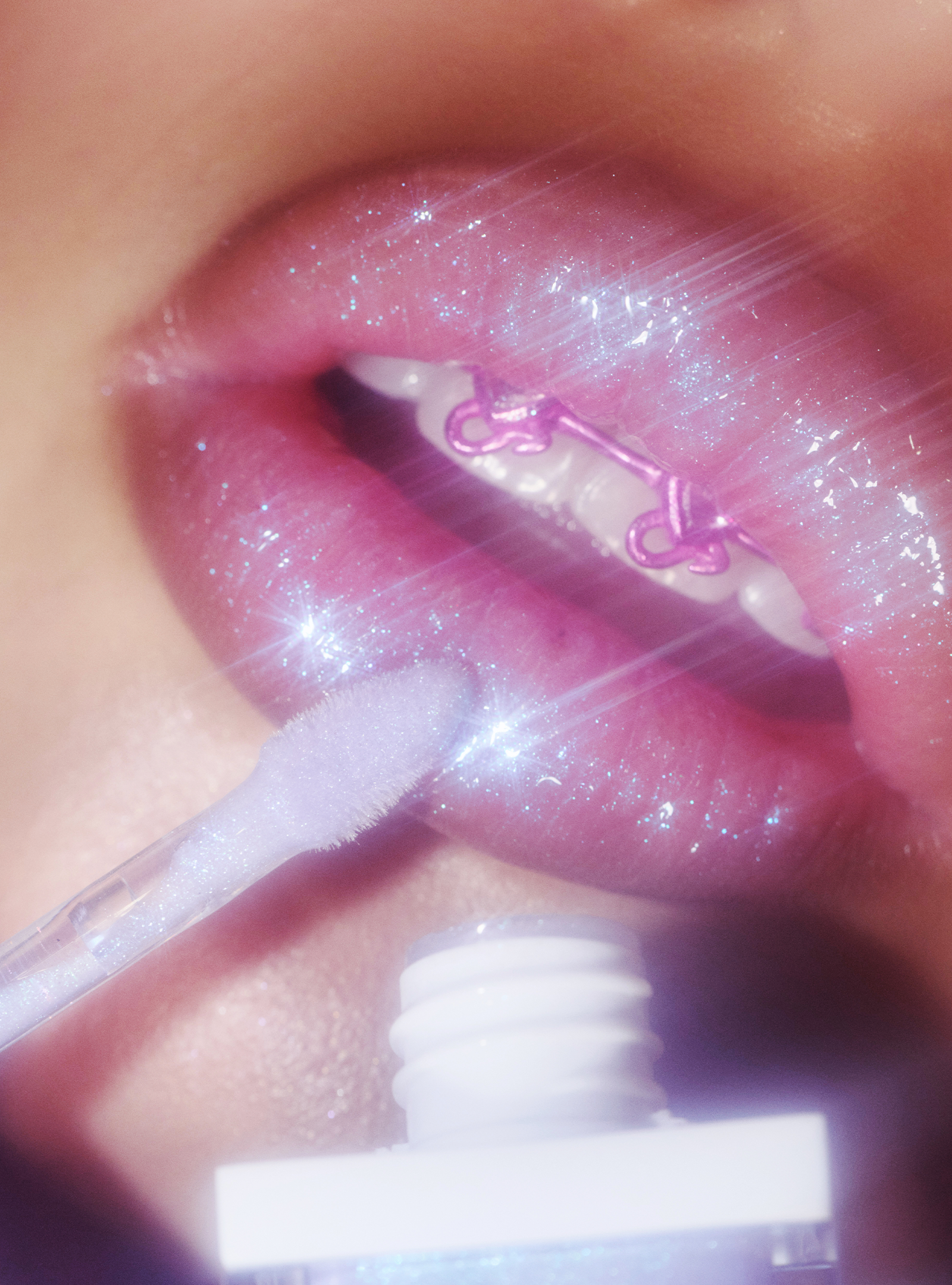 Coming Soon Virtual BFF (Milky Baby Blue with Lilac Reflects)