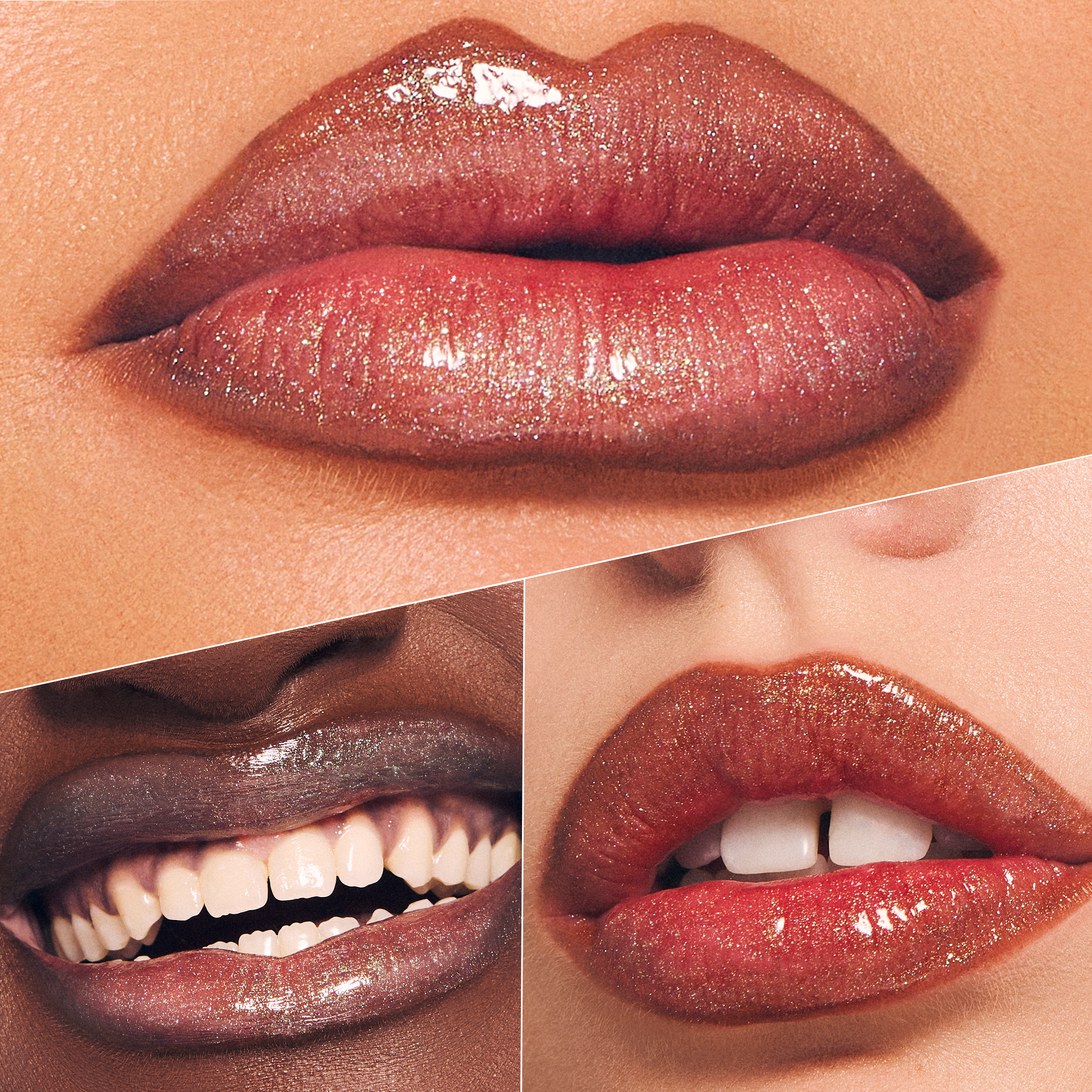 Blushing Lizard  (Mauve Taupe with Mint Reflects)