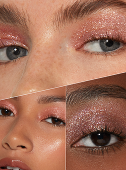Dopamine Sparkle (Light Peach w Champagne Reflect)