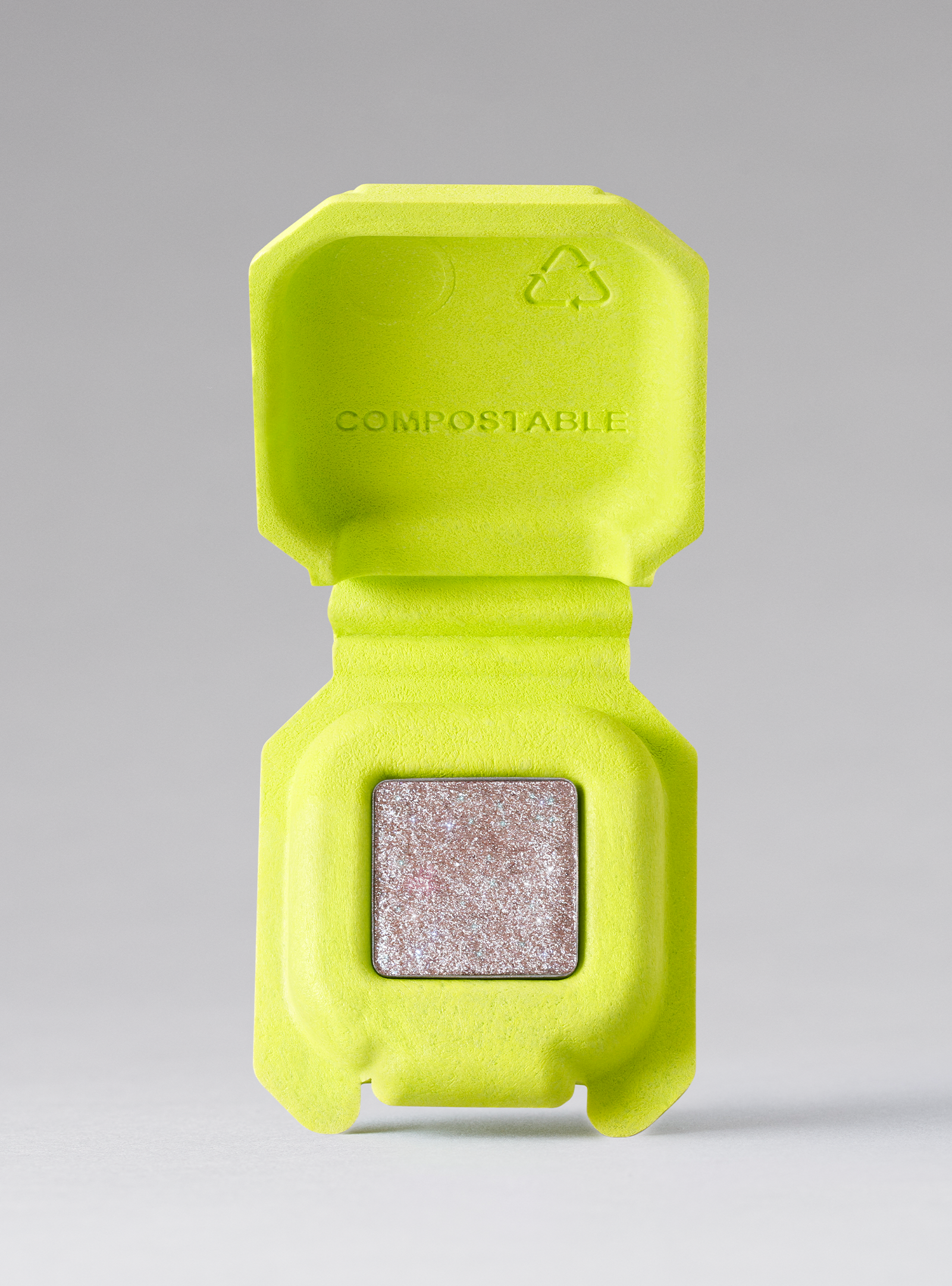 Sparkle Puff (Champagne With Icy Blue Sparkle)