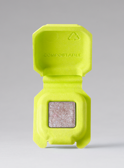 Sparkle Puff (Champagne With Icy Blue Sparkle)