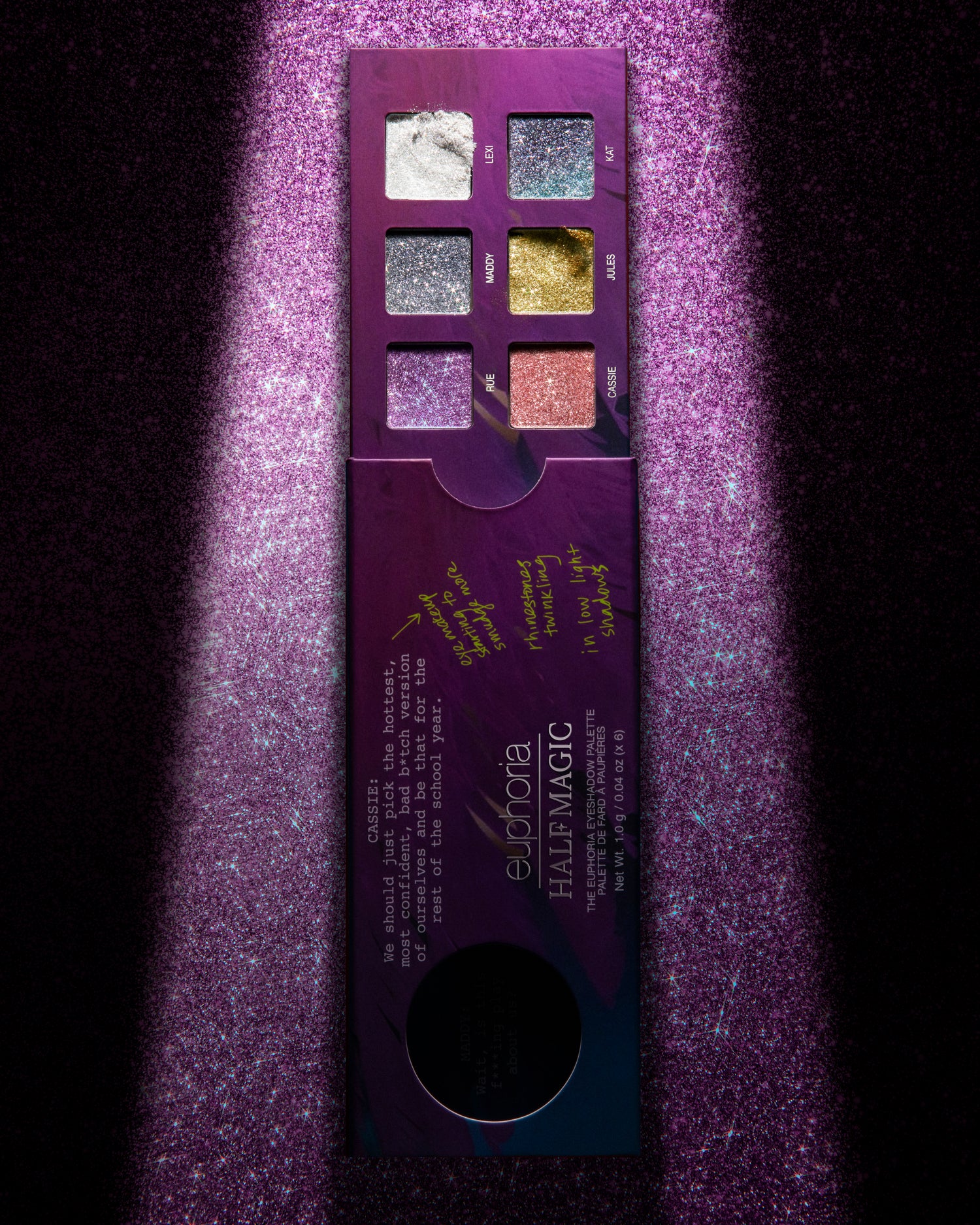 EUPHORIA X HALF MAGIC EYESHADOW PALETTE