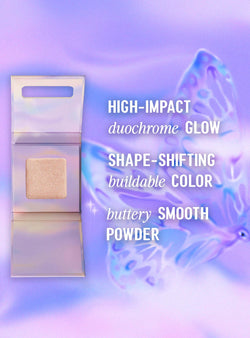 Enter the Glow (Champagne with Lilac Pearls)