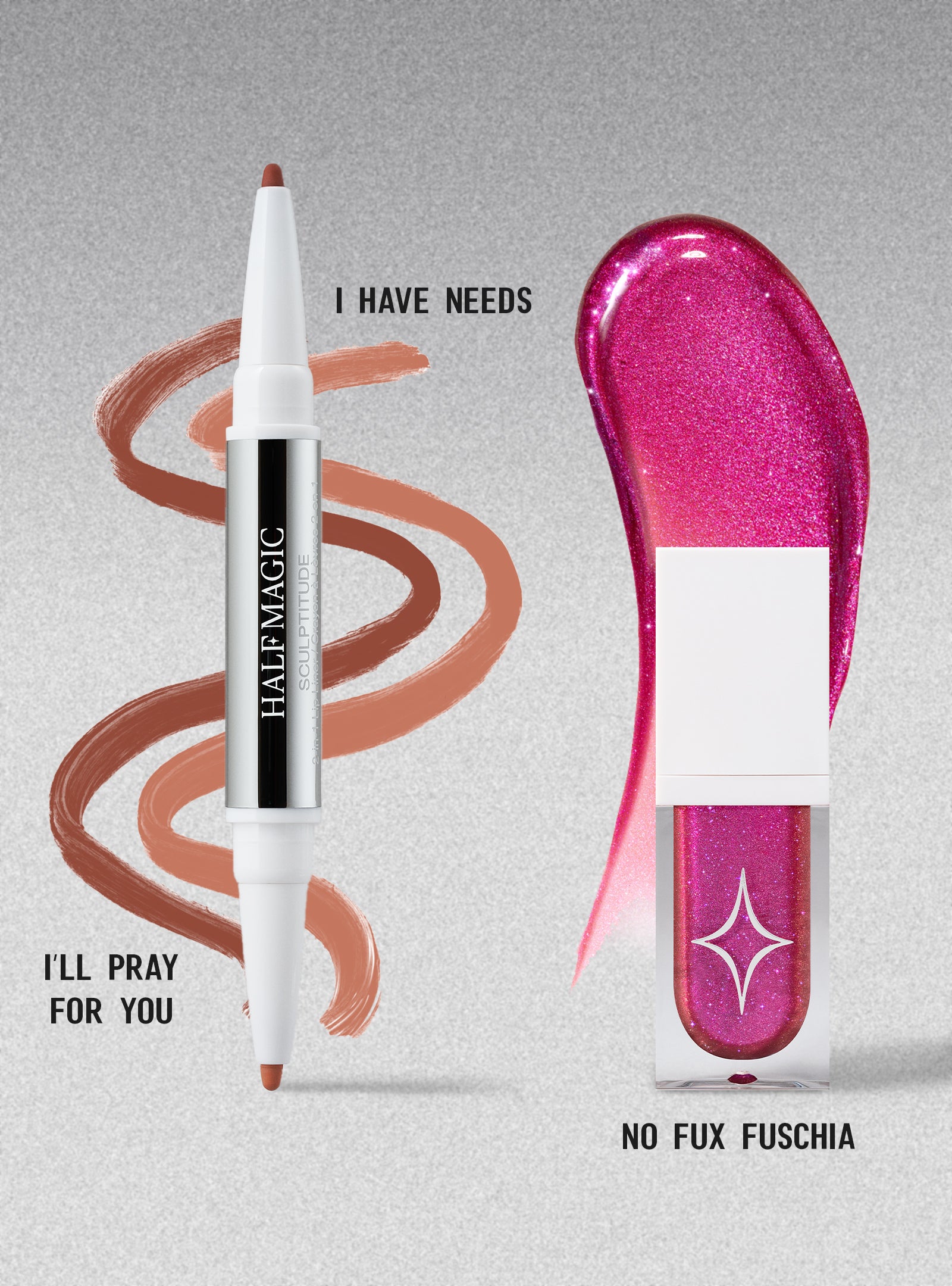 No Fux Fuschia (Fuchsia With Pink Reflects)