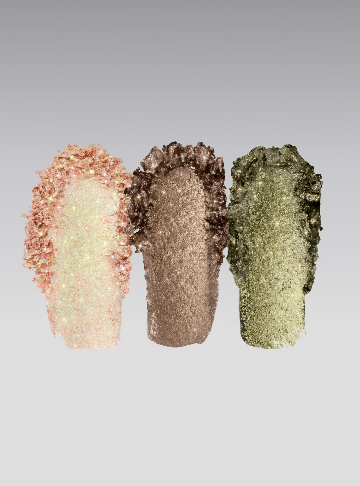 ★ ★ Here's the Brown CKJ Elemental AD Two-in-On METALLIC EYESHADOW TRIO – Half Magic