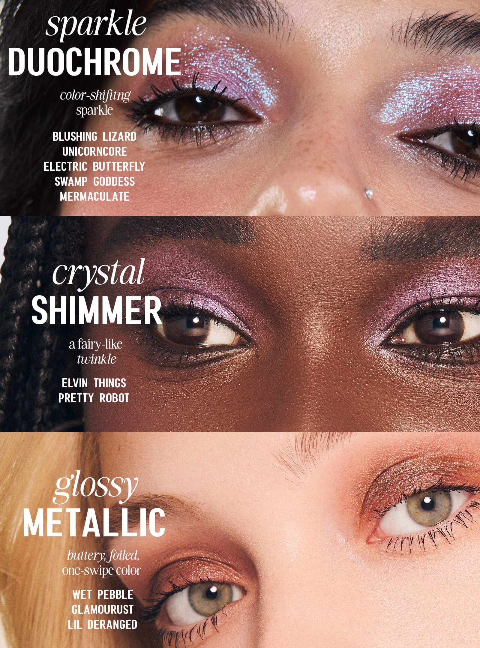 Sparkly Rights EYESHADOW SINGLES | SPARKLE PUFF – Half Magic