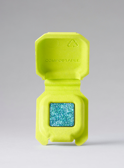 Mermacculate (Aqua With Lime Green Reflects)