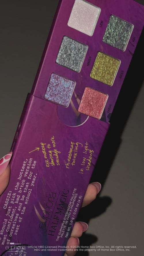 EUPHORIA X HALF MAGIC EYESHADOW PALETTE